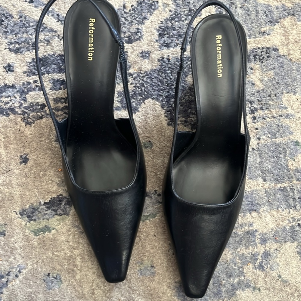 Reformation Nicola Slingback Wedge - Picture 2 of 4